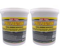 Mafra, Pole Position, Crème Super Nettoyante pour le Lavage des Mains, élimine la Saleté Tenace, Vient à Bout des Taces d'huile et de Graisse sur les Mains, est Douce sur la Peau, 1 kg (Lot de 2)