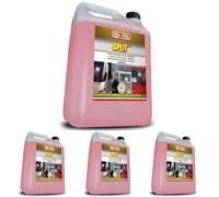 Mafra, Split, Nettoyant multi-usages spécifique pour les vitres, le verre, les écrans LCD, sans rinçage, sans ammoniaque, idéal pour le nettoyage des locaux, bidon de 4500 ml. (Lot de 4)