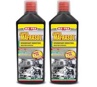Mafra, Supermafrasol, Dégraissant Industriel Concentré, Formule Hautement diluable, élimine Les Pistes raide et Les Incristations de Chaque Surface, 900ml, Noir (Lot de 2)