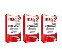 MAG 2 24H Extra Fort Magnésium Vitamine B6 Fatigue Lot de 3 x 45 comprimés