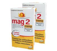 Mag 2 Cramp - Magnésium Marin - 1 Mois De Traitement - Lot De 2 Boites De 30 Cps