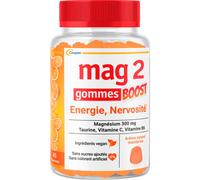 COOPER Mag 2 Gommes Boost - Energie, Nervosité Gummies 45