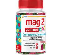 Mag 2 Gummies Complément Alimentaire Enfant Magnésium 30 Pièces