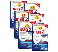 Mag 2 Sommeil Pack 3 Mois - NOUVELLE FORMULE - Difficultés d'endormissement, nervosité, fatigue - Lot de 6 x (15 comp LP + 15 comp. plantes)