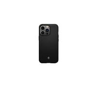 Coque et étui téléphone mobile SPIGEN Mag Armor - Coque de protection pour téléphone portable - compatibilité avec MagSafe - polyuréthanne thermoplastique (TPU) - noir mat - pour Apple
