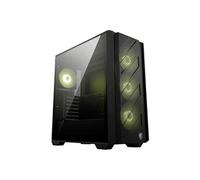 MSI MAG FORGE 330R AIRFLOW unité centrale Midi Tower Noir, Transparent