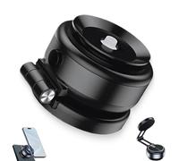 Mag Grip Pro 360, Mag Grip Pro 360 2.0, 2025 New Mag Grip Pro 360 Suction Magnet Phone Holder, Vacuum Magnetic Phone Holder, for iPhone 16, 15, 14, 13 (Black)