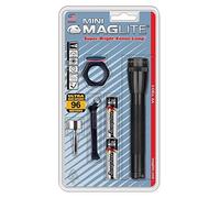 Mag-Lite Lampe de poche compacte Mini Maglite M2A 2 piles AA 14 cm - Noir