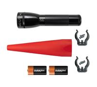 Maglite - Lampe torche LED ML25LT pack de sécurité - IPX4 - 2 piles Type C - 192 lumens - 16.8cm - Noir Noir
