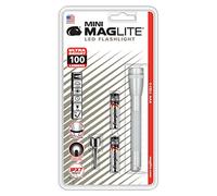Mag Lite - Solitaire - Lampe de poche LED "Mini Maglite" Métal, 12,5cm en Argent (84 lumens)