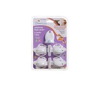 Mag Lock Adhésif - 4 verrous de protection adhésif + 1 clé