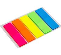 MAG-O Post-it Page-Marker 5x25 feuilles 12 x 45 mm 5 couleurs