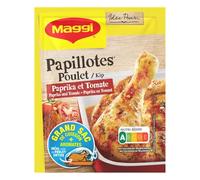 MAG. - Papillotes Poulet Saveur Paprika Tomate, Fondantes et Aromatiques (Sachet 28g) - Lot de 4 - vendu par Lot