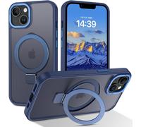 Mag-Safe Case For Iphone 13 Mini With Magnetic Stand And Magnetic Ring Kickstand Tpu Matte Wireless Slim Fit For Iphone 13 Mini 5.4 Inch Black