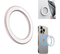 Mag-Safe Magnetic Wall Sticker Compatible With Iphone 12/13/14/15 And Magnetic Case, Collage Sticker (Pink)