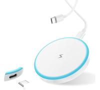 Mag-Safe Magnetic Wireless Charger,15w Led Inductive Charging Station,Fast Wireless Charger With 2m Usb C Cable,Ultra Slim Magnetic Charging Station For Phone 16/15/14/13