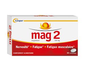 Mag2 100mg Magnésium 60 Comprimés