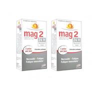 Mag2 24h - Magnésium - Libération Prolongée - Nervosité - Fatigue - Fatigue Musculaire - Lot 2x45 Comprimés