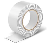 Mag248 Barre murale magnétique autocollante en tôle d'acier comme base adhésive pour aimants I 25,4 mm de large 5 m de long I Barre magnétique I Facile à découper I pour aimants I mag248