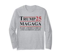 MAGAGA Trump 2025 Make America Great And Glorious Again Manche Longue