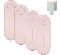 Magair Air Purifier, Magair Air Purifier Plug In, Portable Anion for Home, Remove Smell, Pollutants, Smoke, Suitable for Bedrooms, Pet Room (Pink,4PCS)