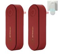 Magair Air Purifier, Magair Air Purifier Plug In, Portable Anion for Home, Remove Smell, Pollutants, Smoke, Suitable for Bedrooms, Pet Room (Red,2PCS)