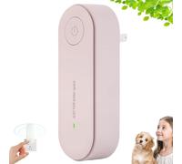 Magair Air Purifier-Magair Air Purifier Plug In,Portable,Silent Design, 360° Full Surround,Filter Free,Remove Smell Pollutants,For Home Bedrooms Toilets Closets Pet Room Office (Pink)