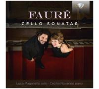 Magariello Novarino – Fauré : Sonates pour violoncelle Numéros 1 et 2 – CD (Edel)