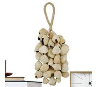 Magasin de main naturel - Méditation organique hochet, sons en bois apaisant pour le soulagement du stress et la thérapie de vibration de la | Outil relaxant de pleine conscience pour la cham