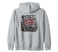 Magasin général de Kattegat Viking Norse Village Harbour Sweat à Capuche