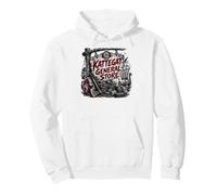 Magasin général de Kattegat Viking Norse Village Harbour Sweat à Capuche