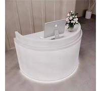 Magasin Salon Réception Comptoir Caisse Blanc 120*60cm