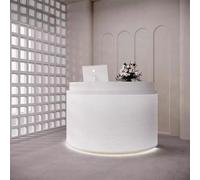 Magasin Salon Réception Comptoir Caisse Blanc 160*60*100cm
