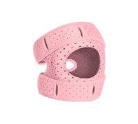 MAGAUSVZVK Genouillères Flexibles for Femmes et Hommes, genouillères réglables avec stabilisateurs latéraux, genouillère avec Coussinets en Gel for la Course, Le Sport et l'entraînement(Pink,S)