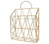 Magazine De Fichier Élégant Maille Creux En Maille Fer Grillon Fer Serre-serre Du Métal Métal Simple Pour Le Réfrigérateur Armoires Classe