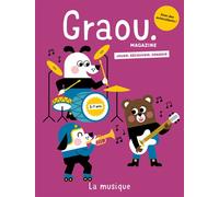 Magazine Graou n° 40 La musique - Fév/mars 2024 - Eva Offredo - Maison Georges-Grain De Sel - broché - Revue