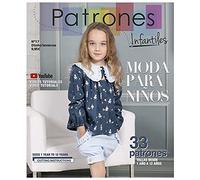 Magazine Patrons pour enfants n°17 Mode Automne-Hiver Patrons de couture pour enfants. 33 modèles de patrons fille, garçon, tailles 1 à 12 ans, avec tutoriels vidéo étape par étape (Youtube).