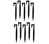 Magazzini GM Pichet, Raccords pour système d'irrigation Tuyau d'aile dégoulinant, également disponible manchon, tee, vanne, bouchon, coude, crochet, prise de support, pour tuyaux de 16 mm (10, piquets