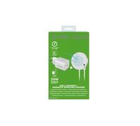 Celly Kit câble et chargeur sans fil magnétique universel secteur intérieur Blanc