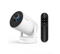 Magcubic HY300 Ultra Mini Projecteur 4K Compatible, WiFi6 et Bluetooth 5.4, Projecteur Portable avec Haut-parleur de Base de Son de 5 W, Rotation à 180°