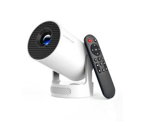 Magcubic HY300pro+ Vidéoprojecteur, Mini Projecteur 4K Portable Rétroprojecteur avec WiFi6 BT5.4, Rotation 180° Haut-Parleur 5W Video Projecteur Cinéma Maison, Remote vocale