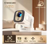 Magcubic HY310 Mini projecteur 4K HD à mise au point automatique 330 ANSI 1080P Android 11 Cinéma portable Haut-parleur 5W Air Mouse Commande vocale HY300 HY310