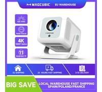 Magcubic HY310X projecteur Portable 4K 420ANSI WiFi 6 mise au point automatique Android 11 projecteur Support Full HD 1080P cinéma extérieur à domicile HY310X