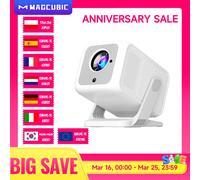Magcubic HY310X projecteur Portable 4K 420ANSI WiFi 6 mise au point automatique Android 11 projecteur Support Full HD 1080P cinéma extérieur à domicile HY310X