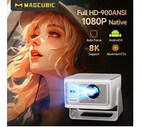 Magcubic hy350 Max portable projecteur extérieur Android 14 système 8K HD 1080p autofocus wifi6 + bt5.4