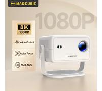 Magcubic Vidéoprojecteur L018 – 1080P natif 650 ANSI, Android 11, Autofocus, WiFi6
