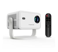 MAGCUBIC L018 - Projecteur intelligent 4K 1080P natif avec Autofocus, 650 ANSI, Wi-Fi et Bluetooth, Correction trapézoïdale automatique, Contrôle vocal