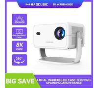 Magcubic Vidéoprojecteur L018 – 1080P natif 650 ANSI, Android 11, Autofocus, WiFi6