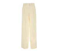 Magda Butrym, Femme, Pantalons, Beige, Taille: 36 FR Pantalon Pf24 02