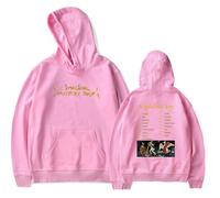 Magdalena Bay Merch Imaginal Mystery Tour 2026 Sweat à capuche à manches longues Fan Merch Pull décontracté Unisexe, rose, XXS